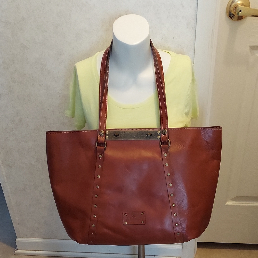 Patricia Nash Brown Leather Tote Bag